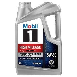 Mobil 1 High Mileage Synthetic Oil