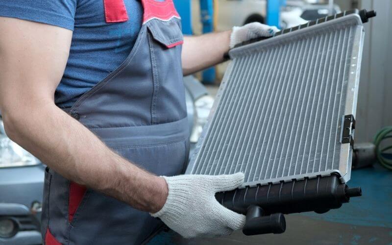 how long should it take to replace a radiator