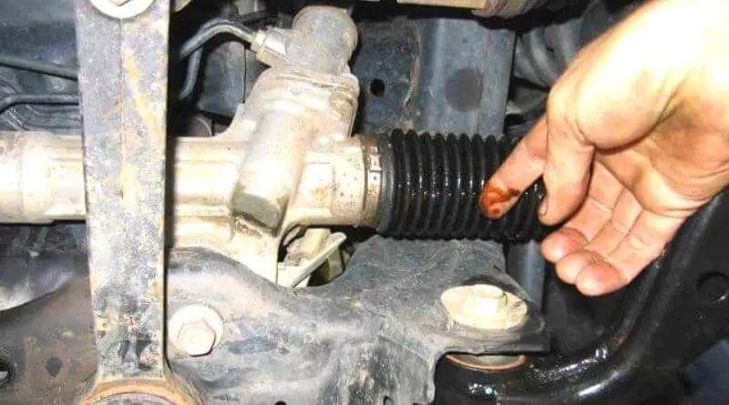 power steering fluid leak