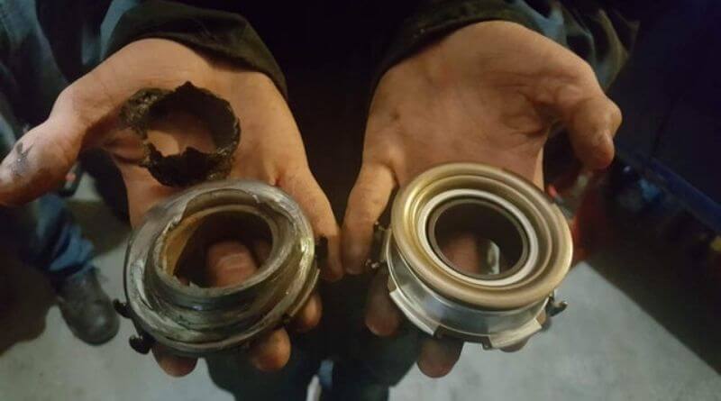 what causes a throwout bearing to go bad