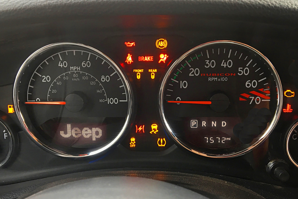 Jeep Grand Cherokee All Warning Lights On